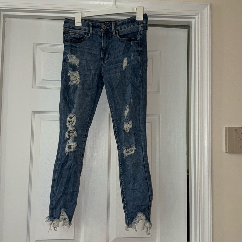 Express Mid Rise Ankle Legging Jean
